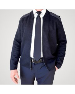 Commando Zip Up Polar Fleece Lined Sweater