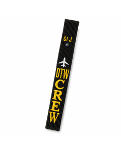 Luggage Tag-Single Snap (Monogrammed)