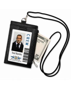 Lambskin ID Case with Neckstrap                                                                                                                                                                                                                                