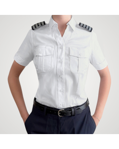 Women's Open Collar Contour Pilot Shirt