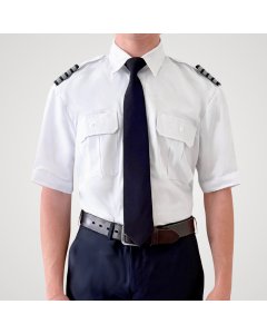 Men's Cool Silver Pilot Shirt - Tall