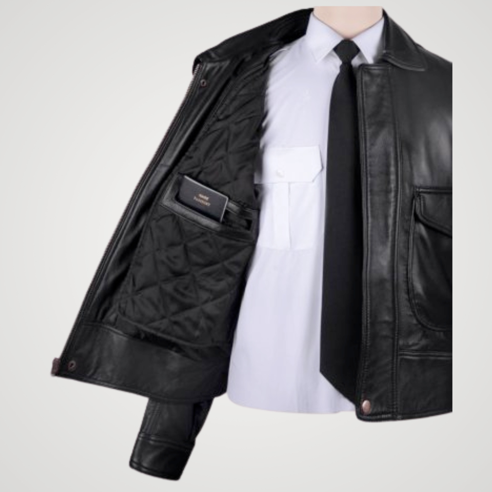 Men's All Weather Leather Jacket