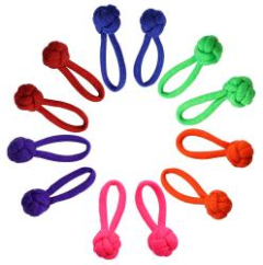 Multi Color Zipper Pulls