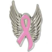 Breast Cancer Wings PIns