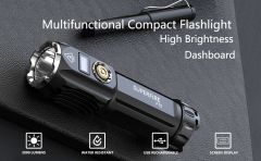 SuperFire F15 3500 lumen tactical rechargeable flashlight