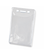 ID Holder - 2 Sided Holder Clear Vertical                                                                                                                                                                                                                    