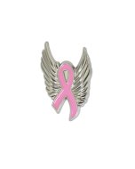 Breast Cancer Wings Pin