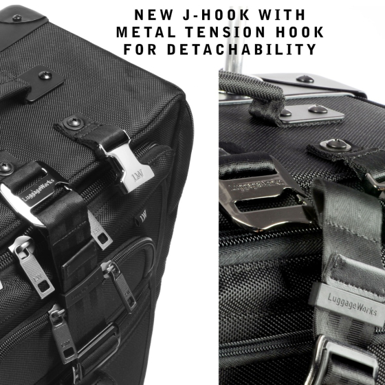 LuggageWorks Metal J-Hook Assembly