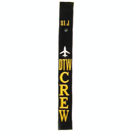 Luggage Tag-Single Snap (Monogrammed)