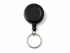 Badge Reel Side Clip Black                                                                                                                                                                                                                                    