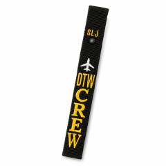 Luggage Tag-Single Snap (Monogrammed)
