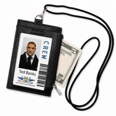 Lambskin ID Case with Neckstrap                                                                                                                                                                                                                                