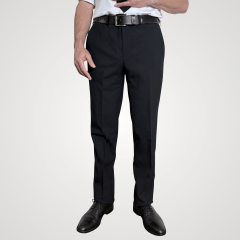 Men's Slim Flat Front Pants - Poly Wool