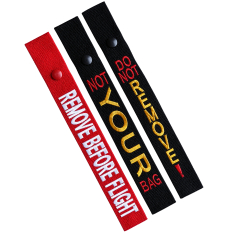 Assorted Embroidered Saying Straps