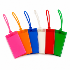 Rubber Luggage Tags - Colored                                                                                                                                                                                             