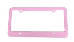 BCA Pink License Plate