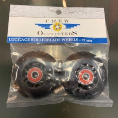 Crew Outfitters Luggage Roller Blade Wheels